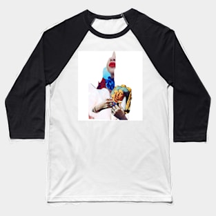 Girl with the pearl earring remixed Baseball T-Shirt